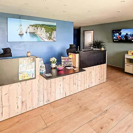 キャンプ場 Mobil-home Pratique, Animaux Admis - 4 Pers. - Api-1-52-2963 Biville-sur-Mer